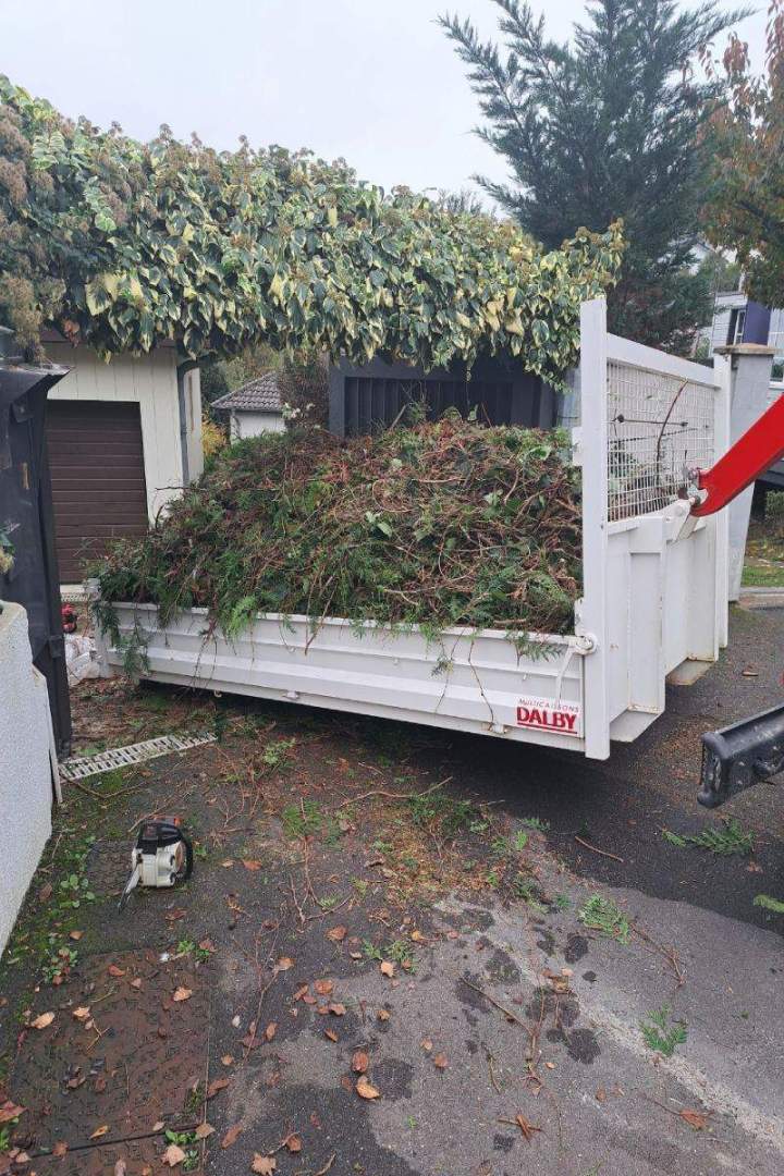 Benne pour déchets verts Nancy